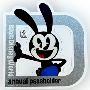 2023 Walt Disney World Annual Passholder OSWALD The Rabbit Magnet New In Hand